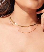 Load image into Gallery viewer, The Silky Herringbone Rope Necklace
