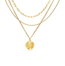 Load image into Gallery viewer, The Triple Layered Warrior Necklace
