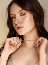 Load image into Gallery viewer, The Sophie Criss Cross Pendant Necklace