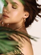 Load image into Gallery viewer, The Alexis Cuban Chain Hoops