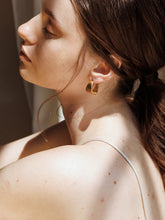 Load image into Gallery viewer, The Cassia Concave Hoops