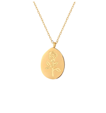 Load image into Gallery viewer, The Fleur Pendant Necklace