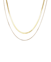Load image into Gallery viewer, The Silky Herringbone Rope Necklace