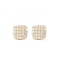 Load image into Gallery viewer, The Square Diamond Studs