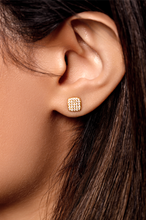 Load image into Gallery viewer, The Square Diamond Studs