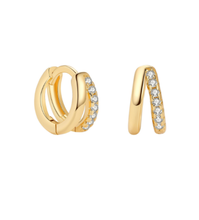 Load image into Gallery viewer, The Ava Double Band Huggies