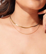 Load image into Gallery viewer, The Silky Herringbone Rope Necklace
