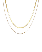 Load image into Gallery viewer, The Silky Herringbone Rope Necklace
