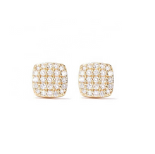 Load image into Gallery viewer, The Square Diamond Studs
